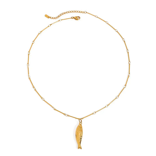 Shem Sardine Fish Necklace