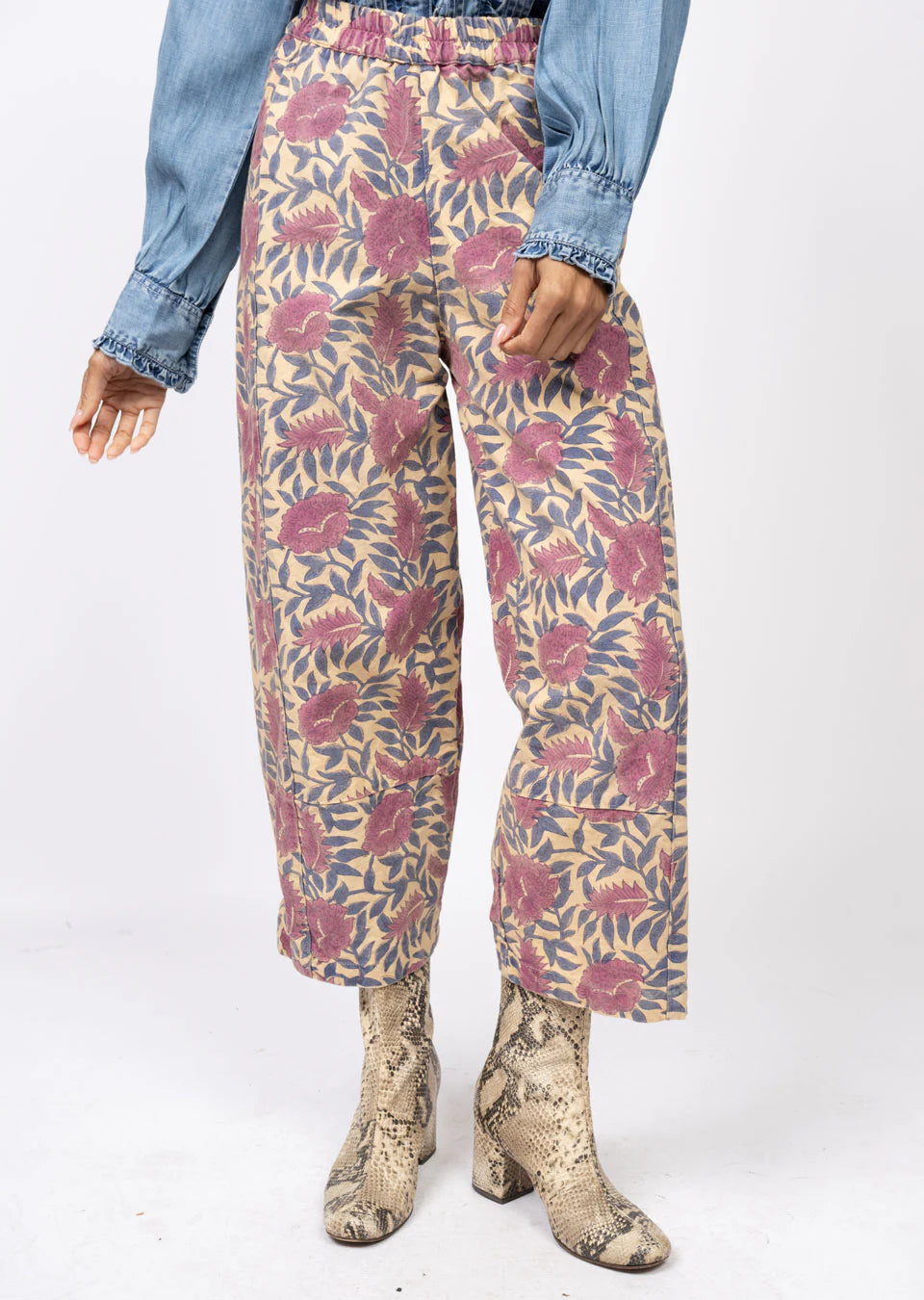 Ivy Jane Pull On Barrel Pants