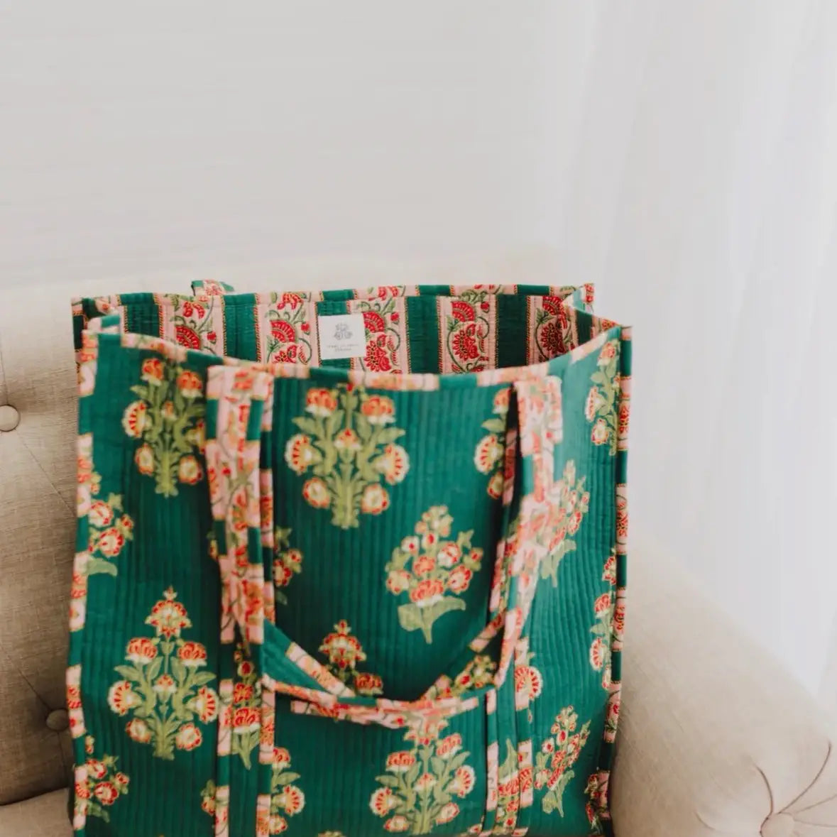 Elodie Quilted Regular Tote Bag