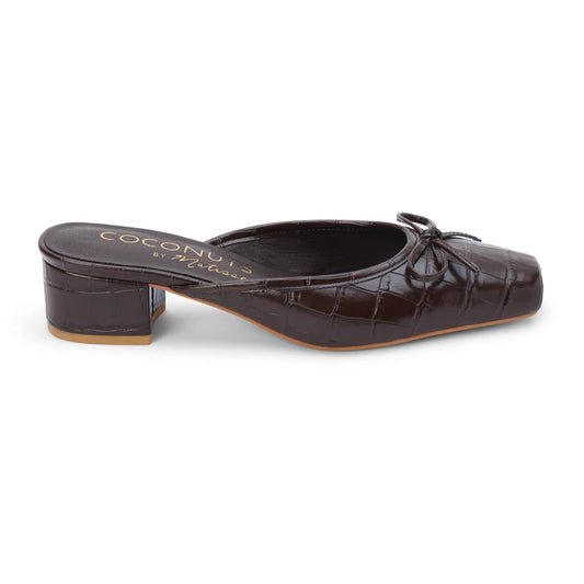 Geneva Heeled Mule