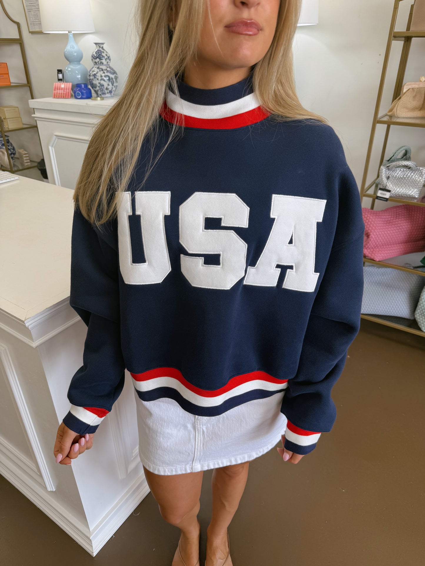 USA Varsity Sweatshirt