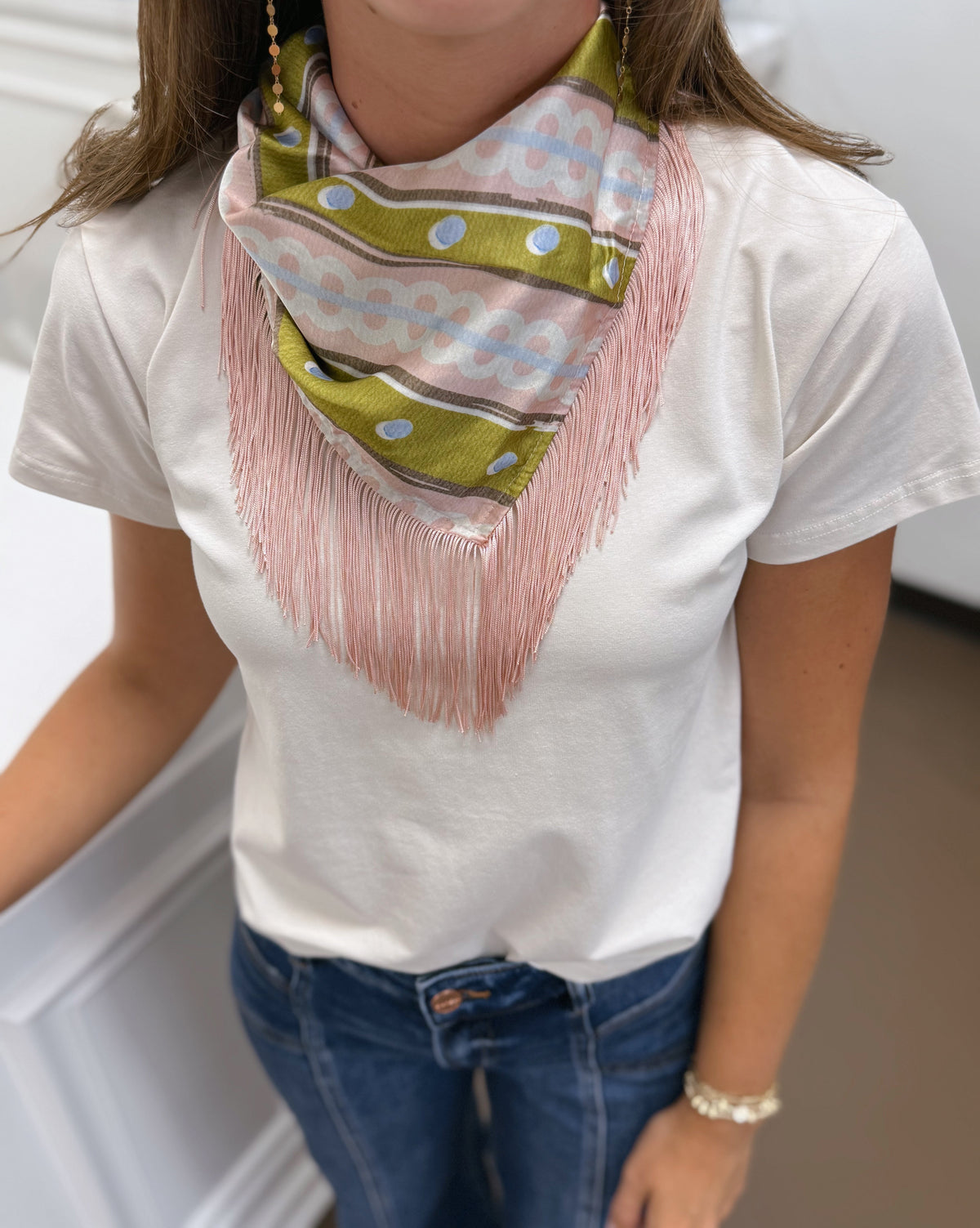 Dots & Stripes Scarf
