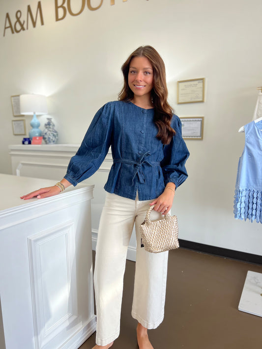 Angel Denim Top