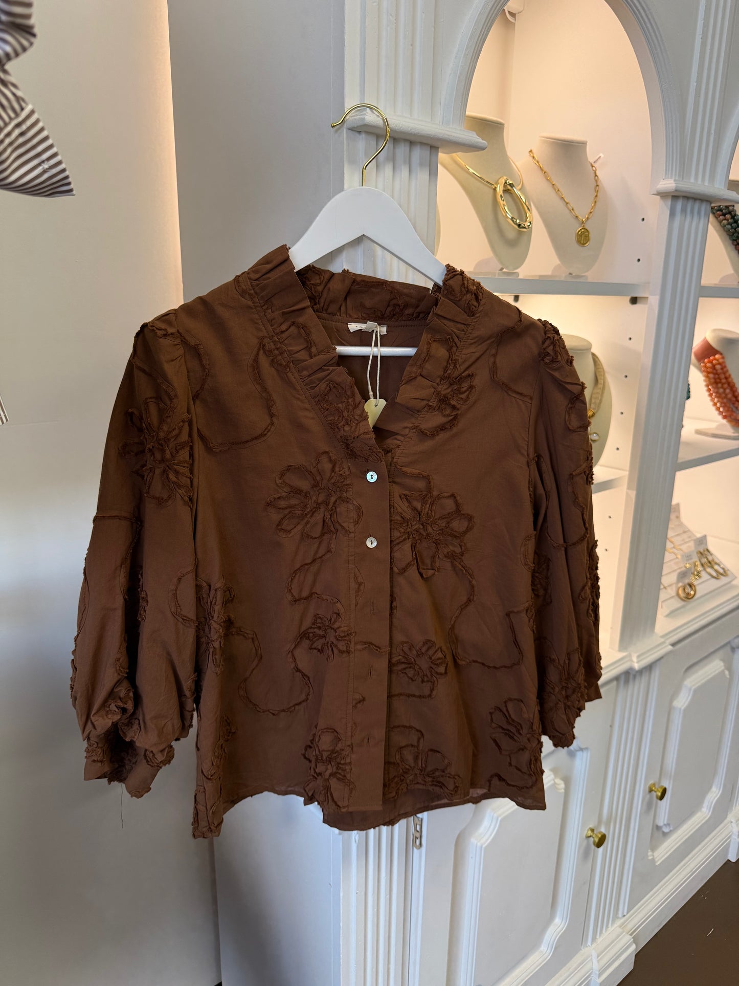 Evie Button Down Top