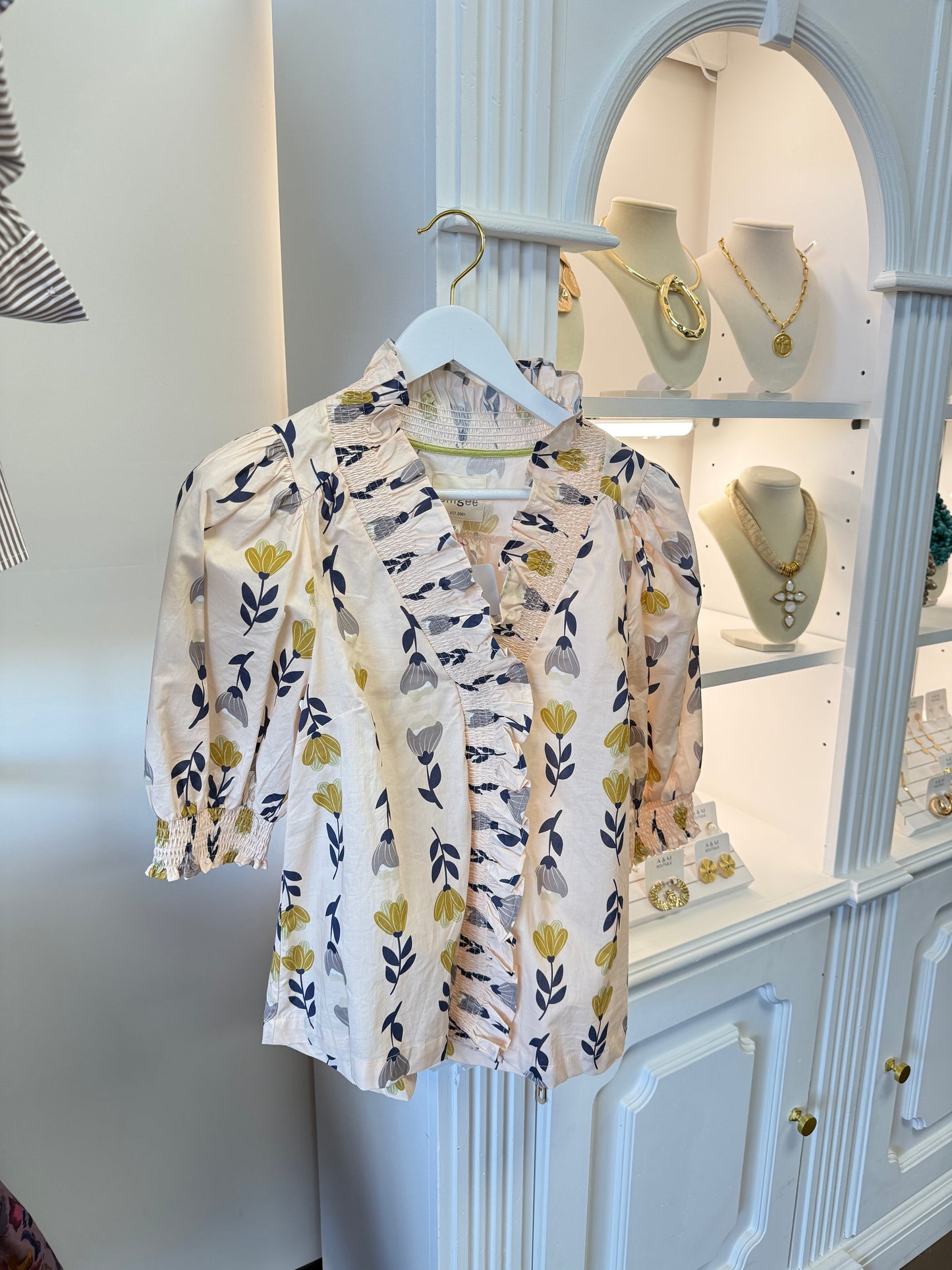 Bennet Floral Print Top