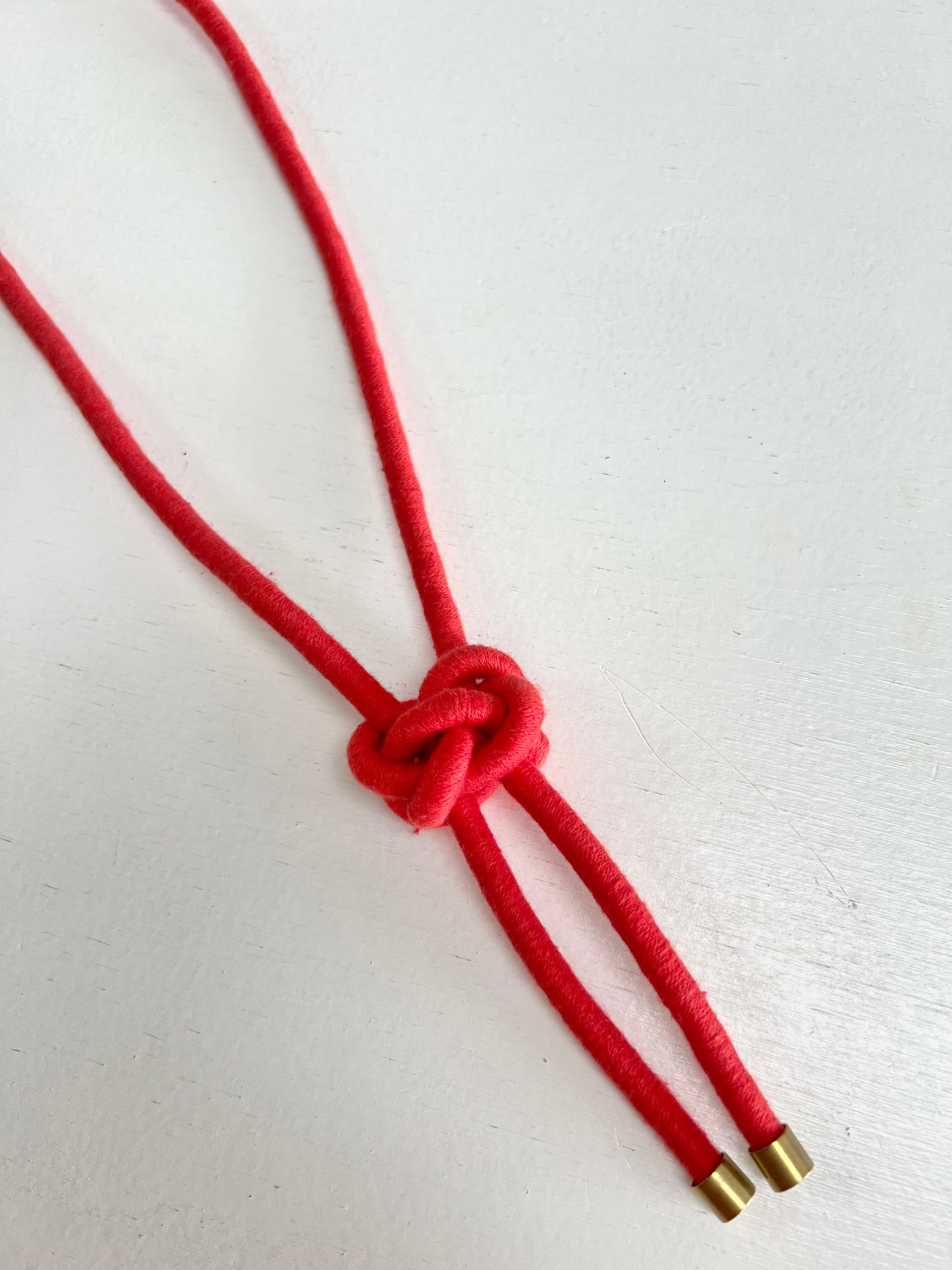 Lydia Knot Corded Necklace
