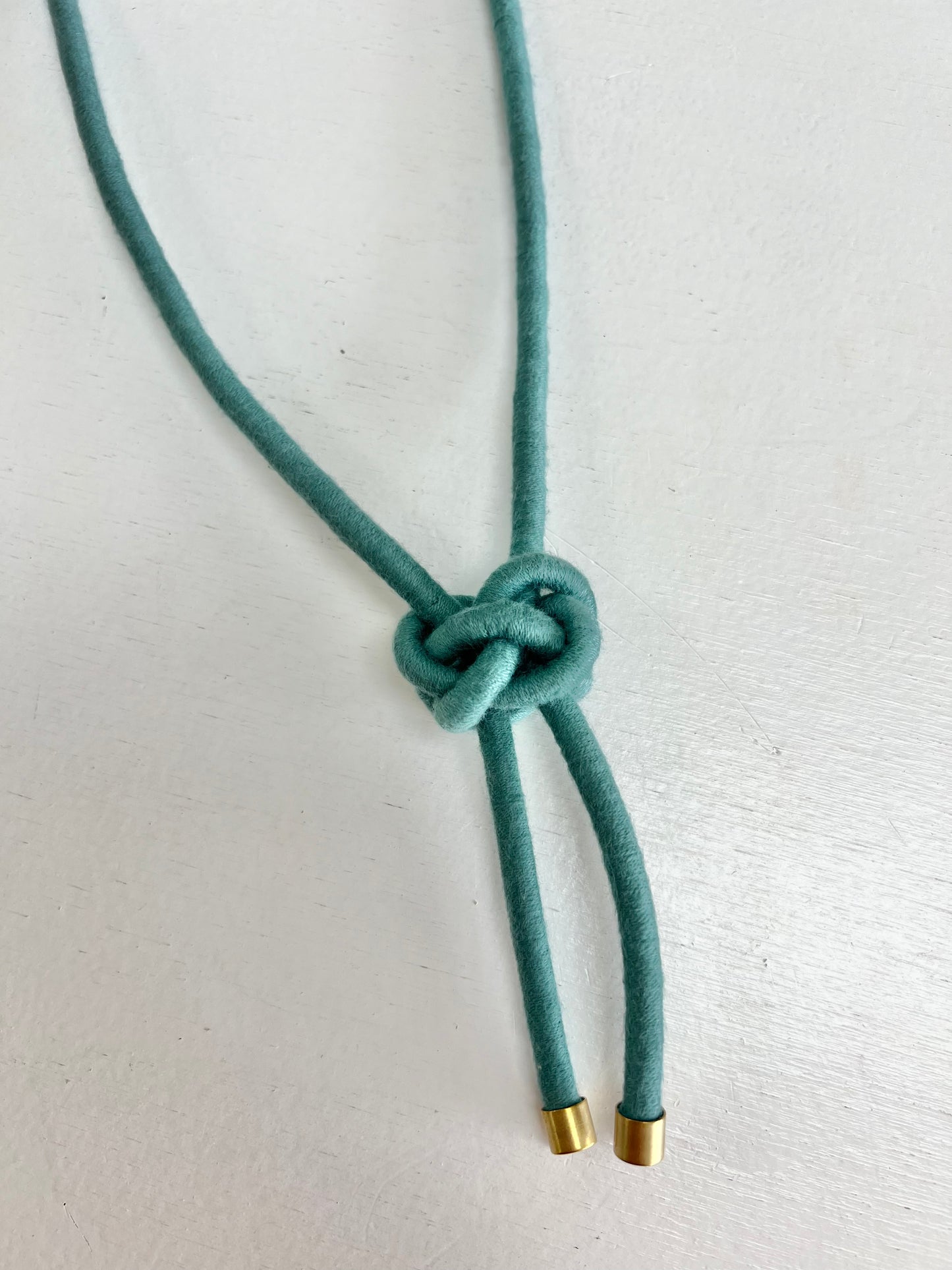 Lydia Knot Corded Necklace