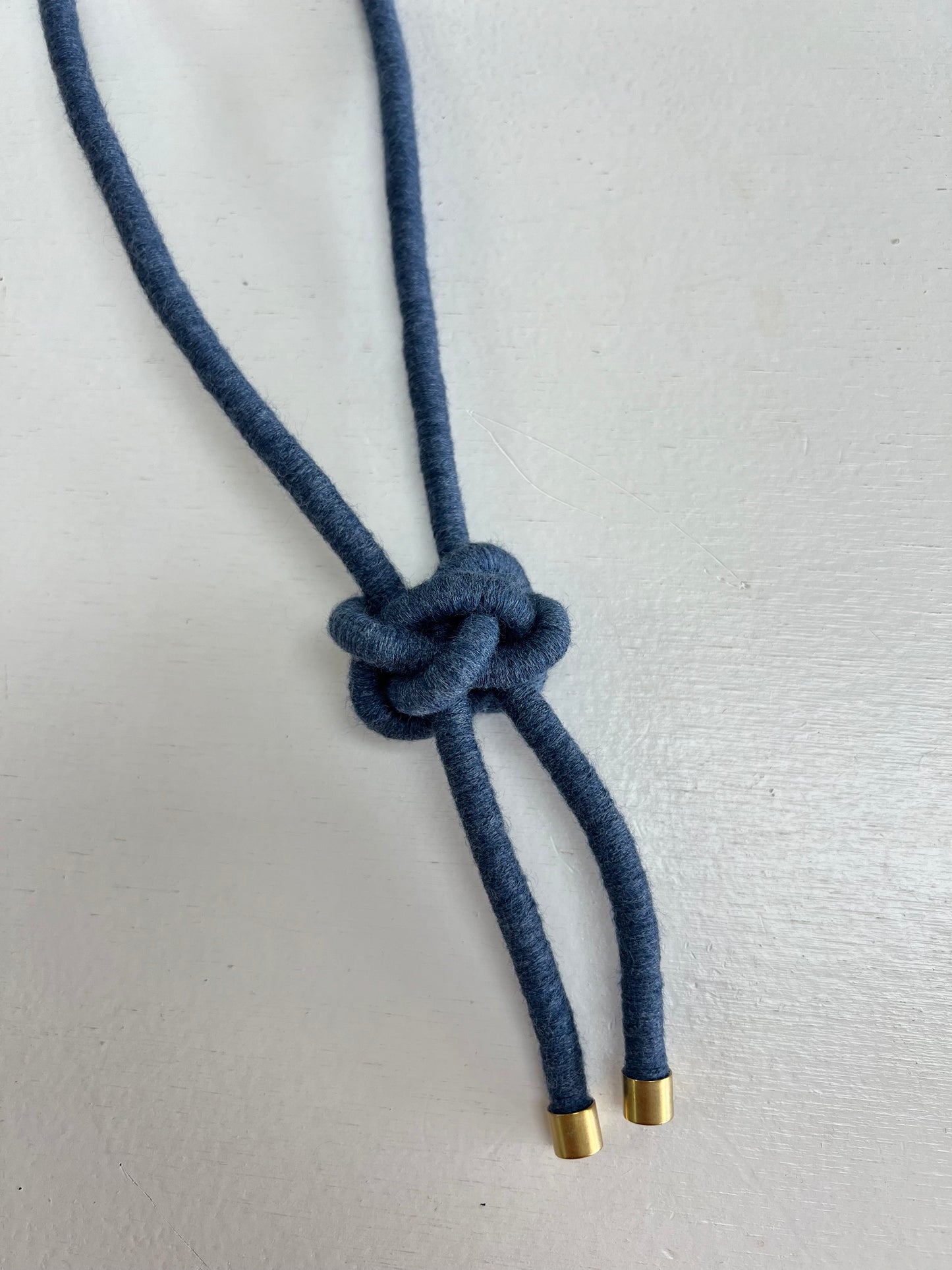 Lydia Knot Corded Necklace