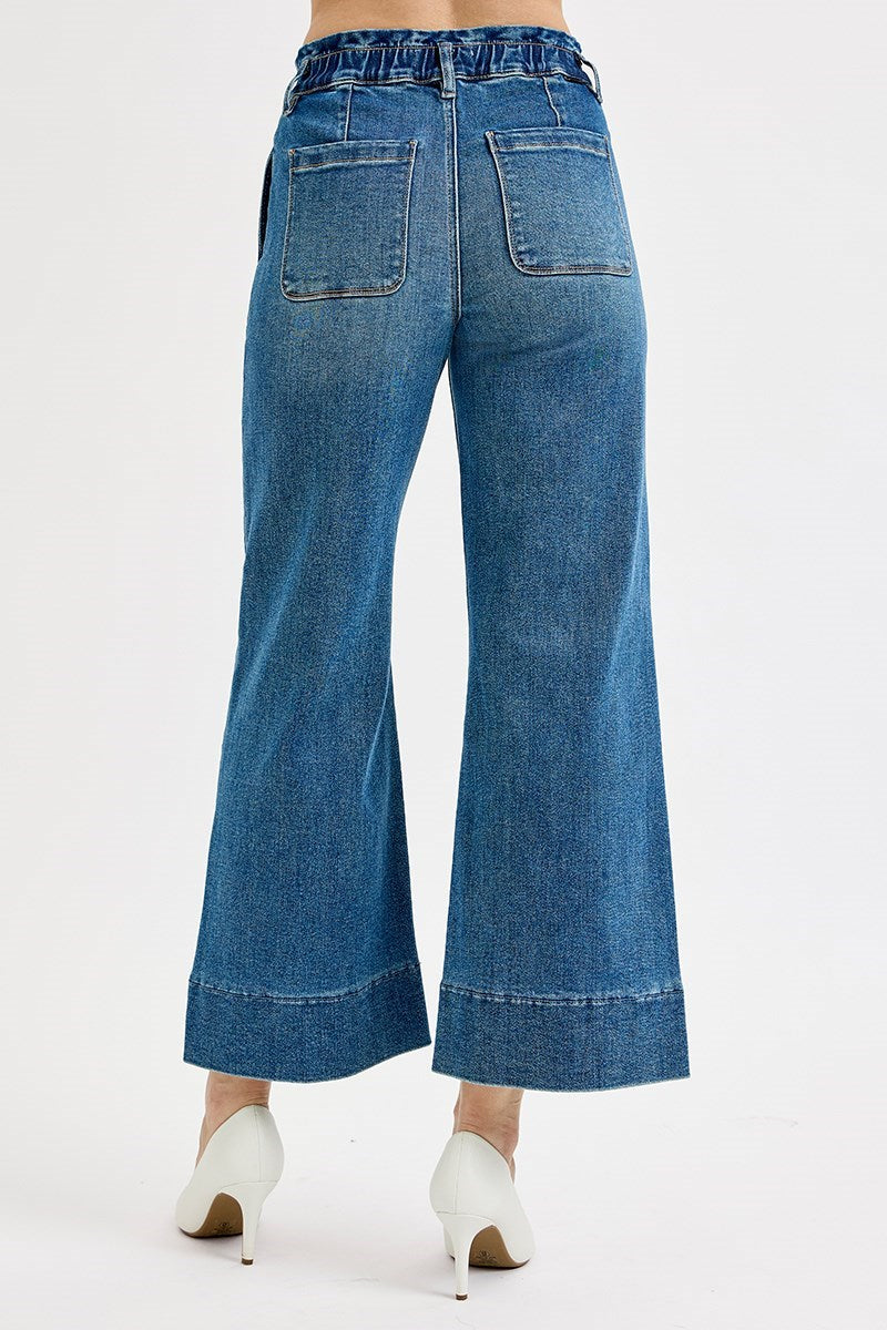 Sid High Rise Crop Jeans