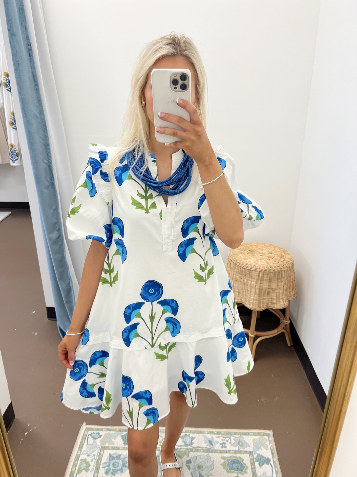 Nova Floral Printed Dress