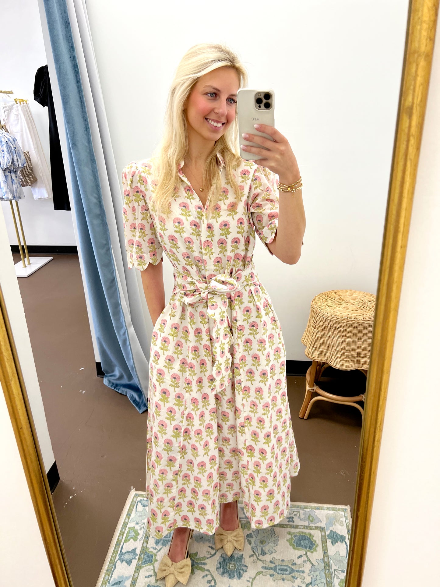 Isabella Grace Scalloped Dress