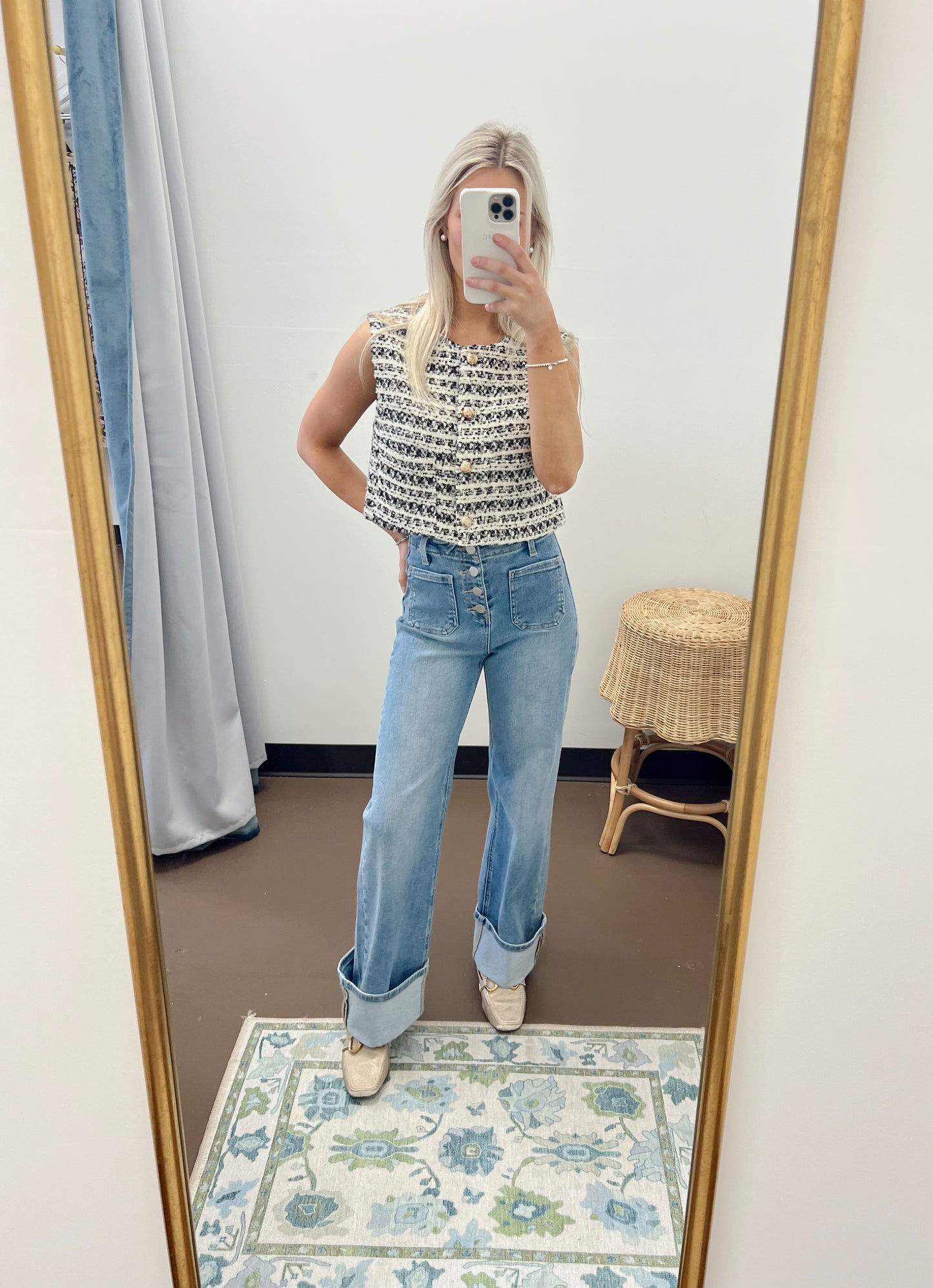 Adley Cuffed Jeans