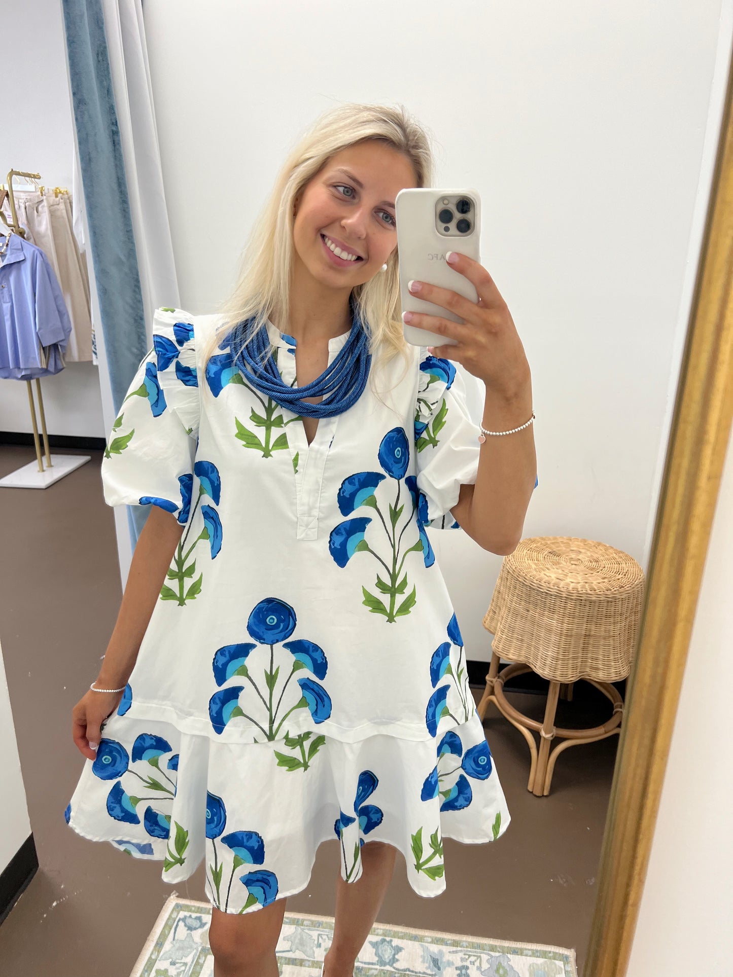 Nova Floral Printed Dress