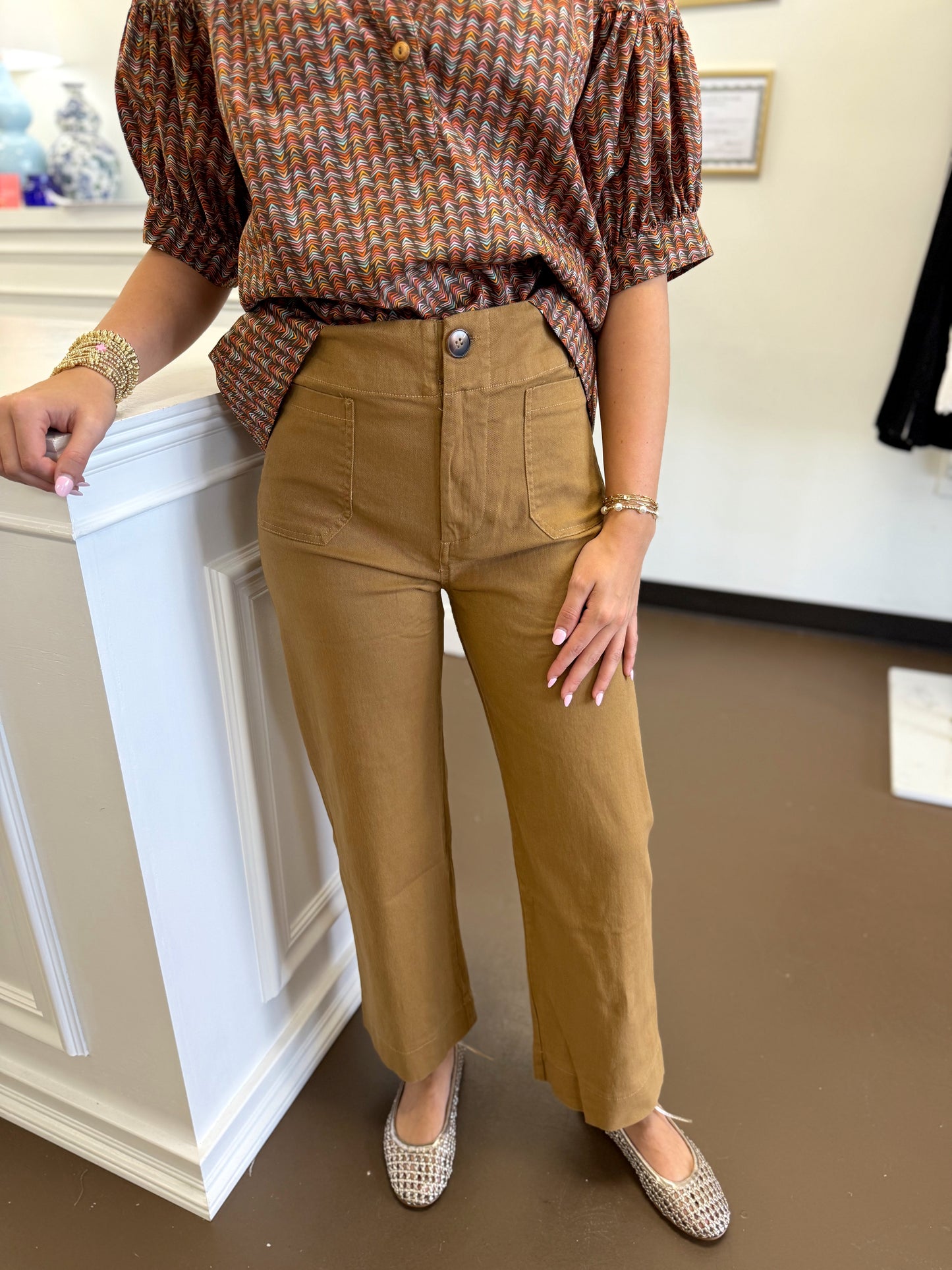 Jess Patch Pocket Pants