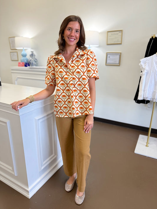 Becca Floral Pattern Top