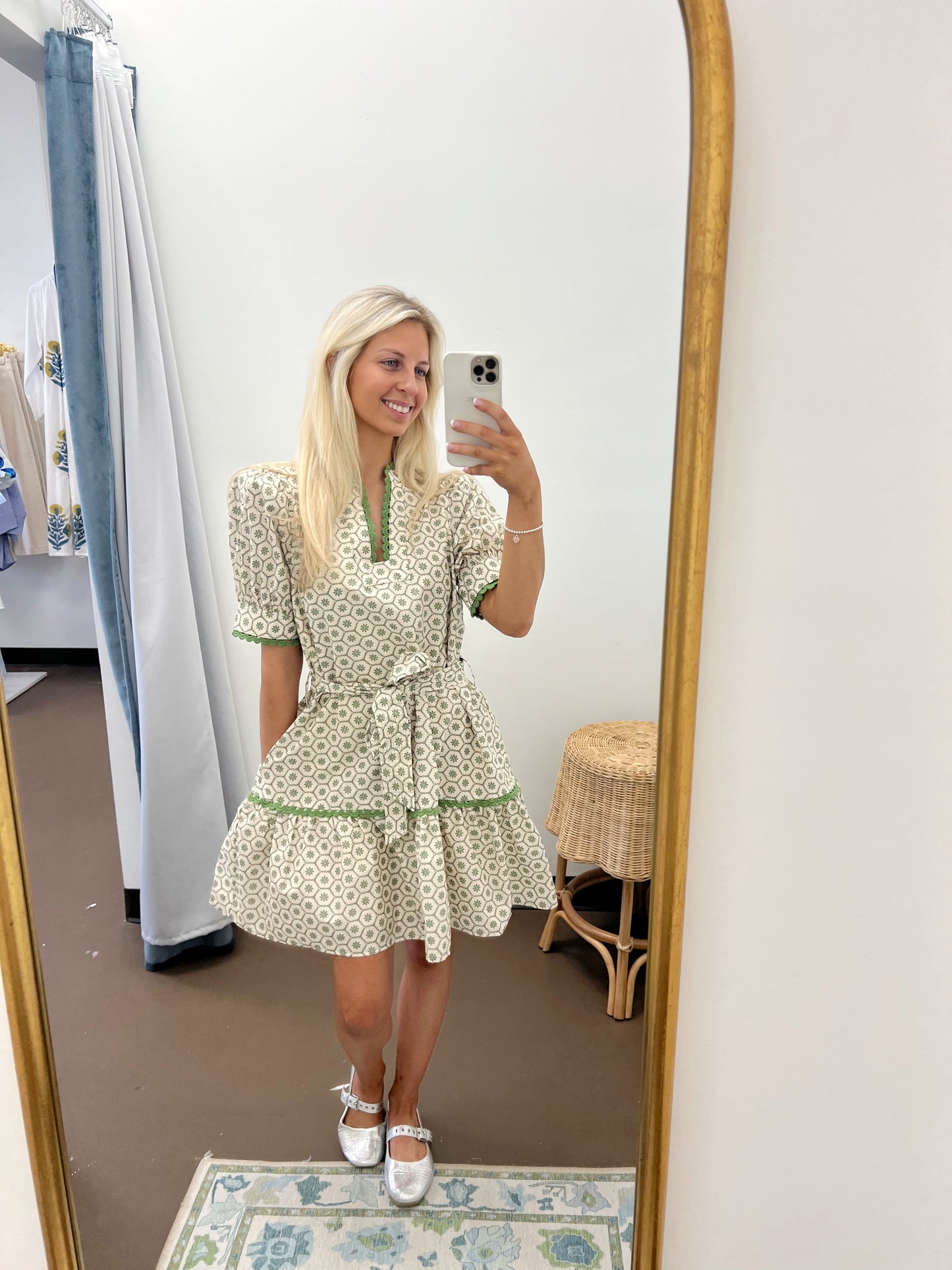 Magnolia Floral Printed Dress