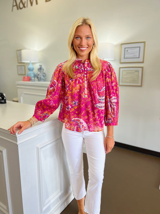 Explosion of Color Top
