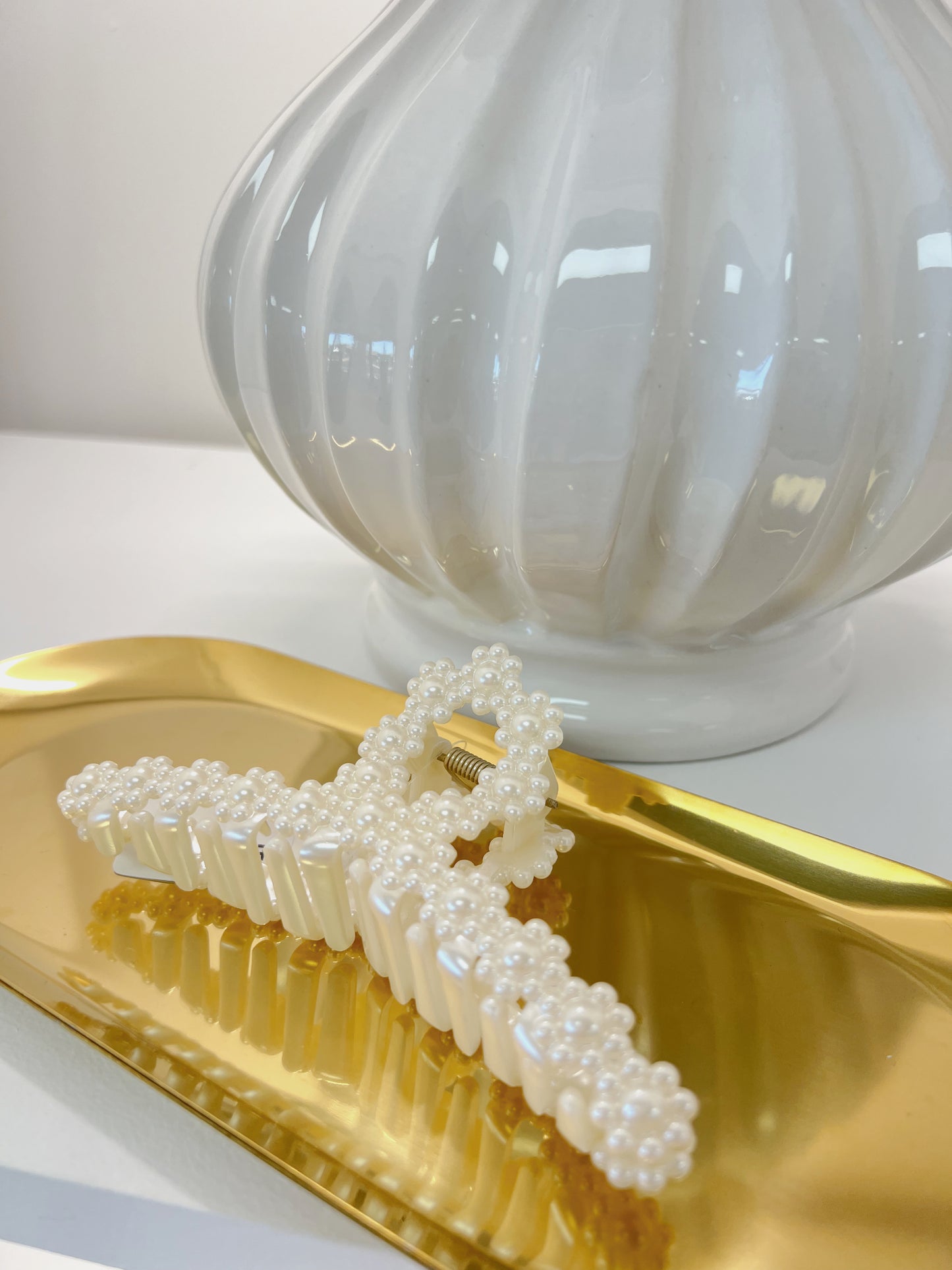 Giavanna Pearl Hair Clip