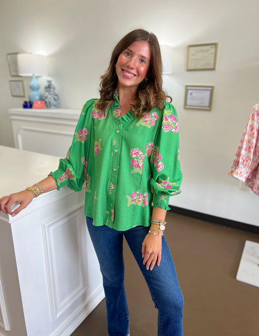 Ashlee Floral Print Top