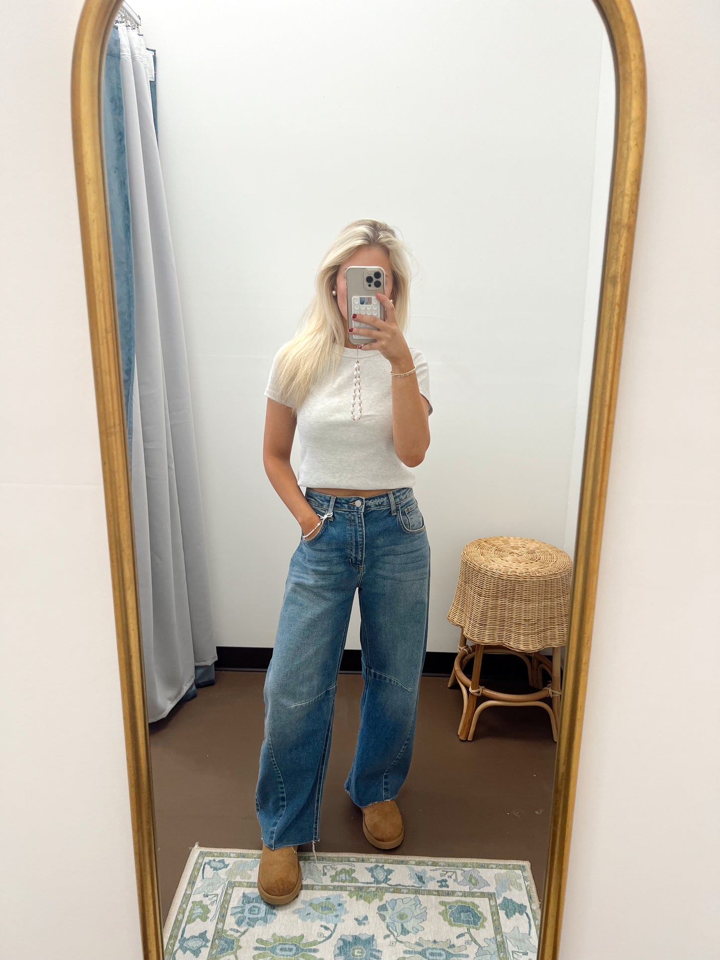 Evaline Barrel Jeans