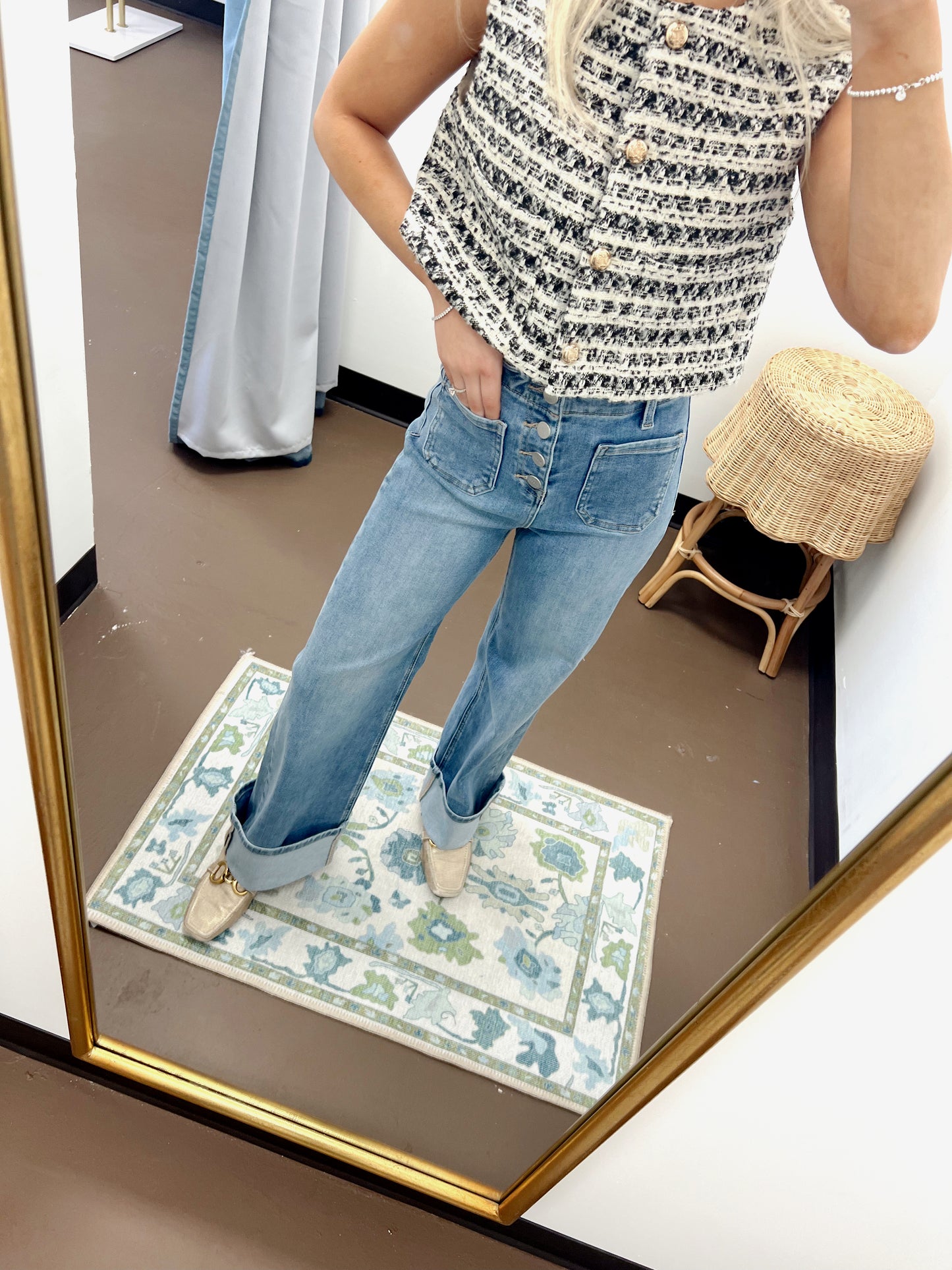 Adley Cuffed Jeans
