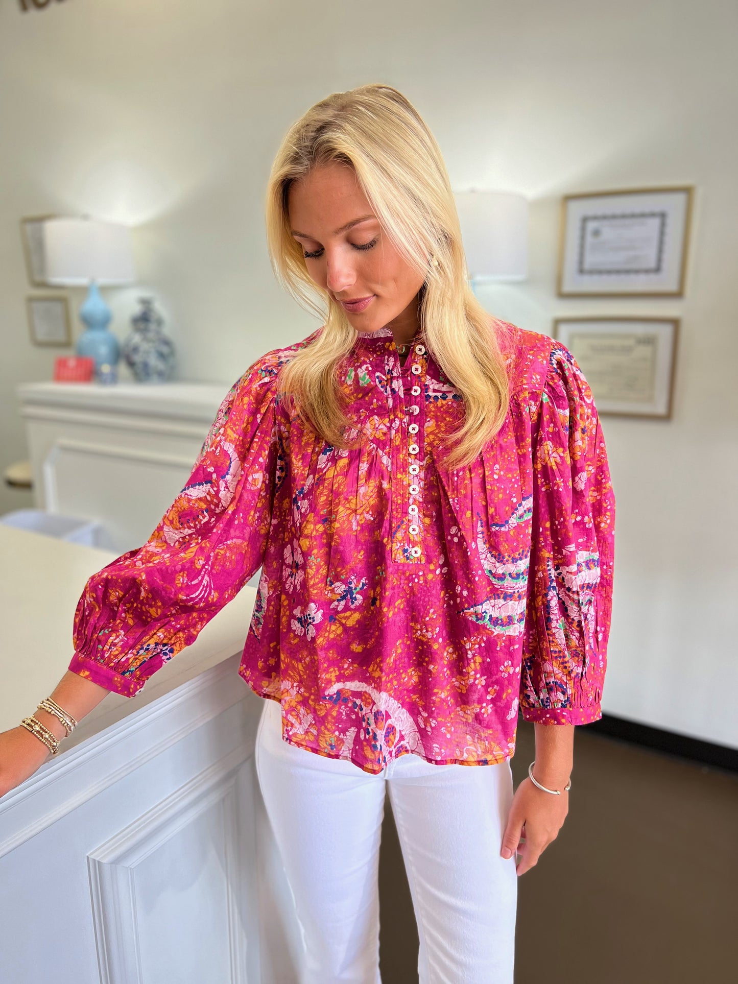 Explosion of Color Top