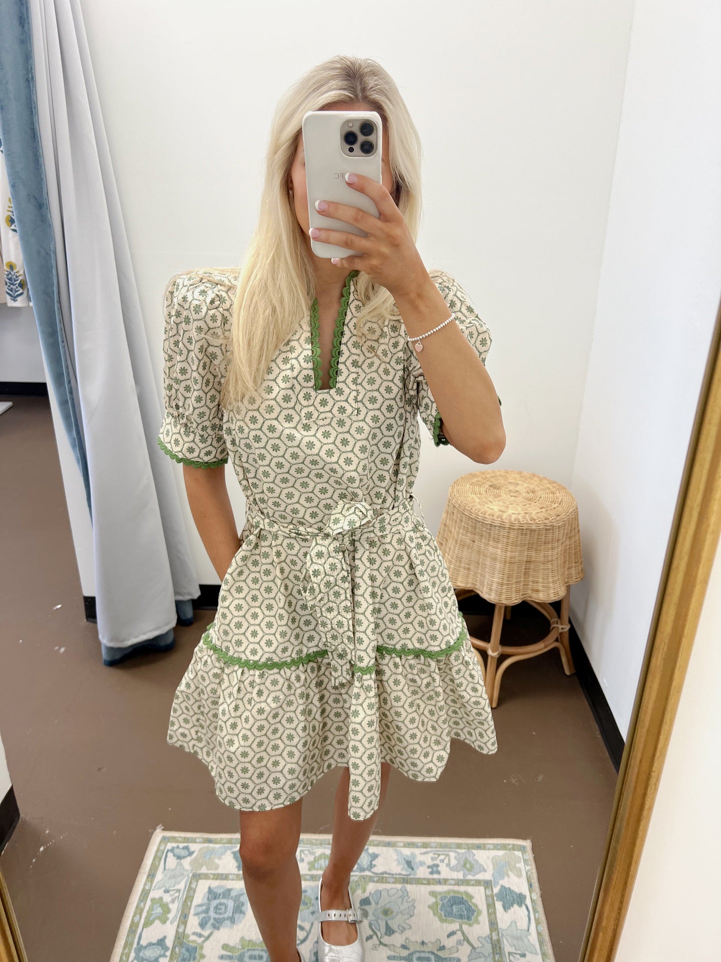 Magnolia Floral Printed Dress