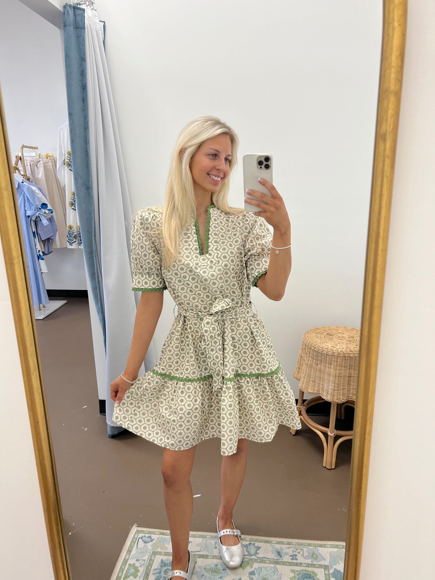 Magnolia Floral Printed Dress