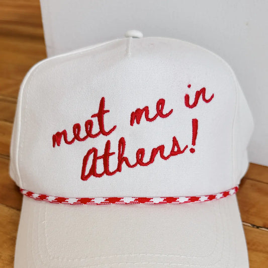 Meet Me in Athens Rope Trucker Hat