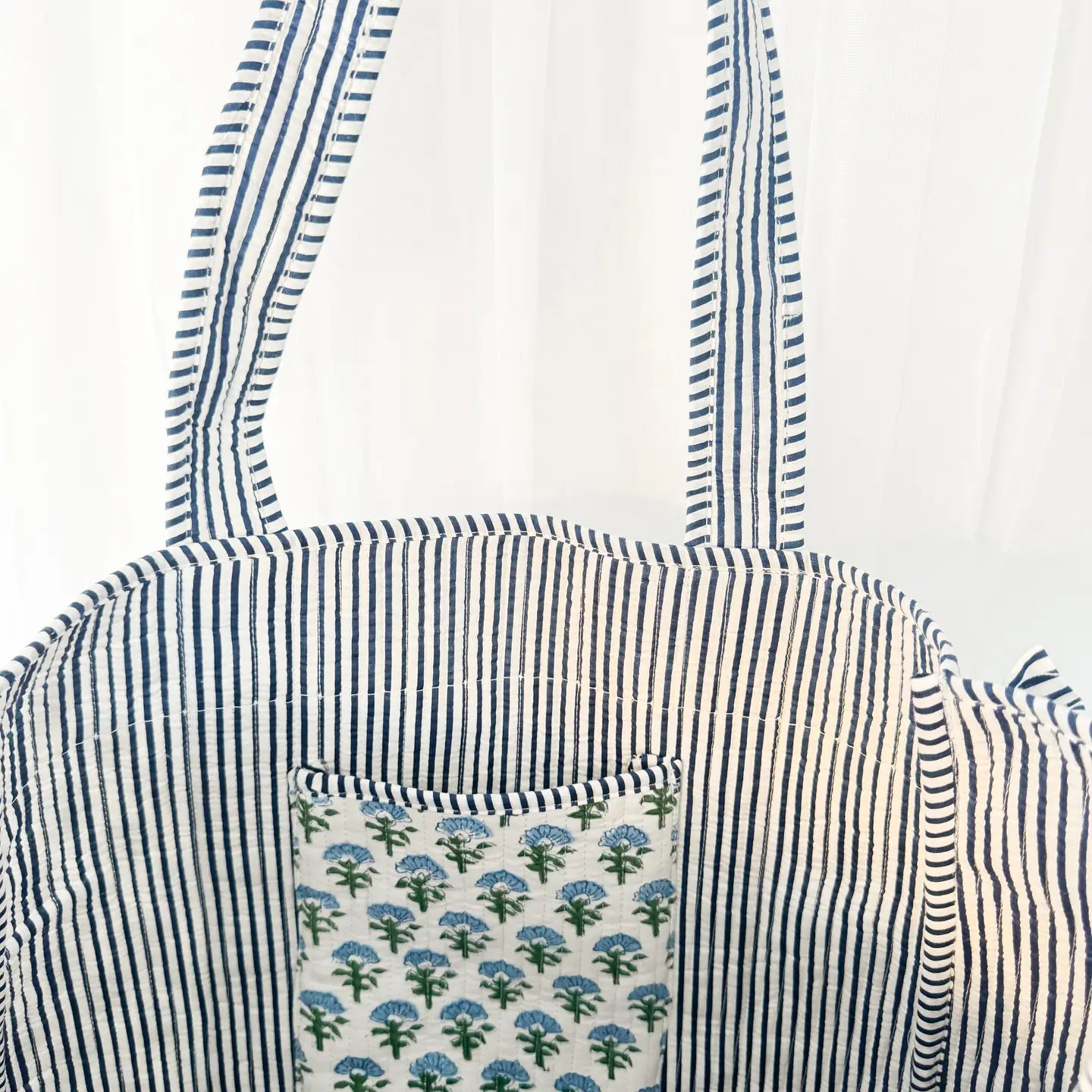 Carolina Large Quilted Tote Bag