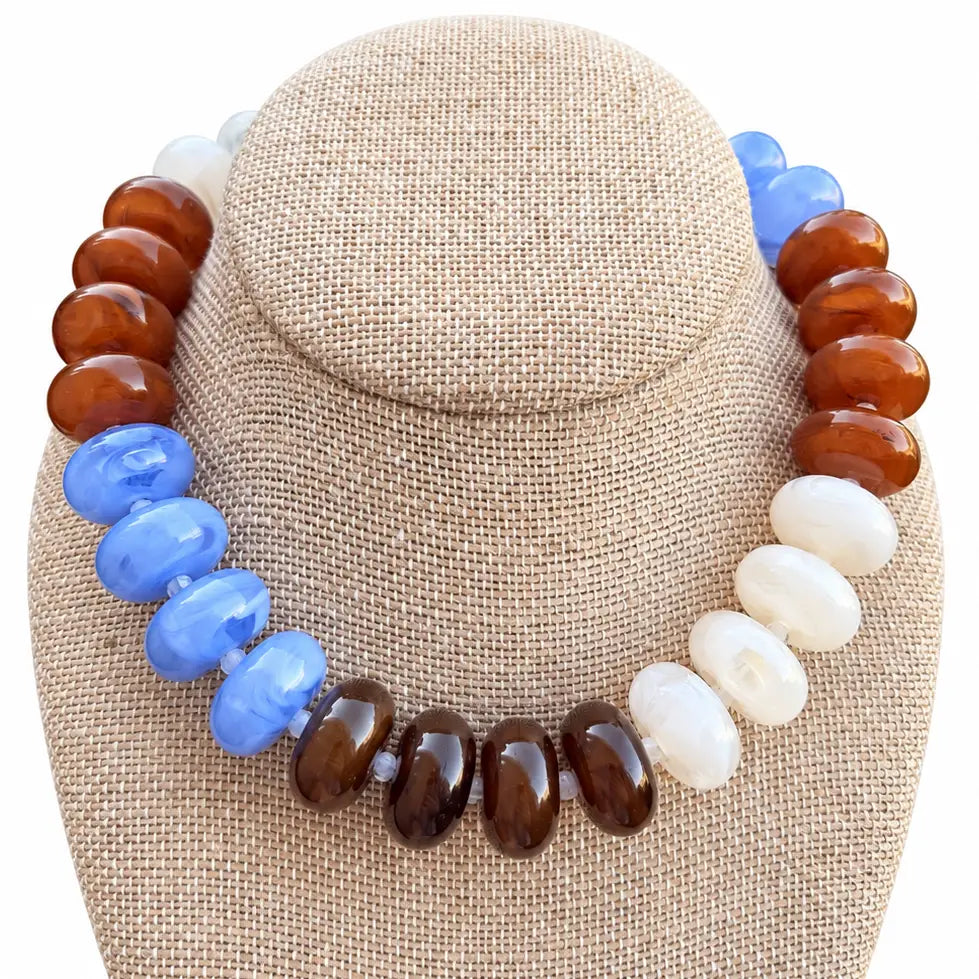 The Autumn Sky Statement Necklace