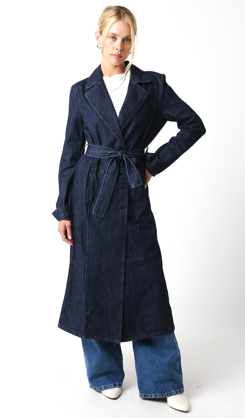 Lindsey Denim Coat