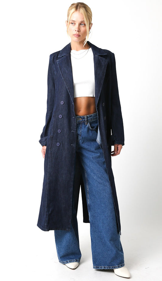 Lindsey Denim Coat