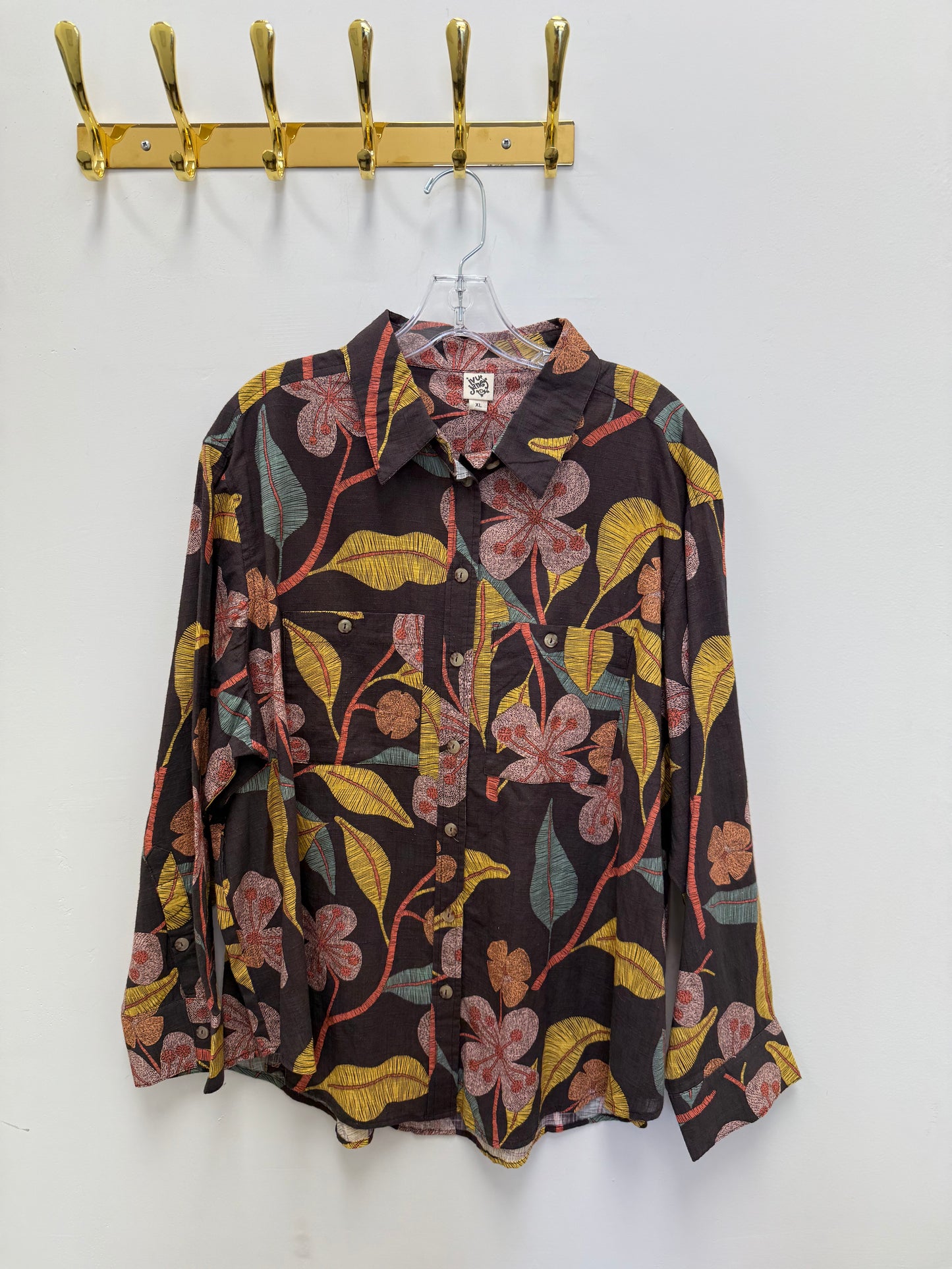 Ivy Jane Floral Camp Shirt