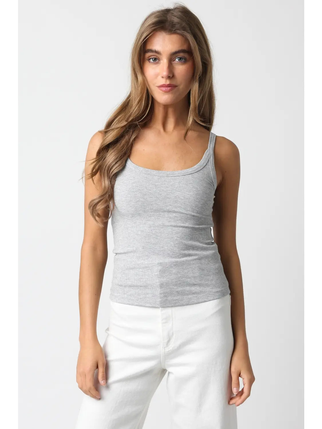 Amy Ribbed Tank Top