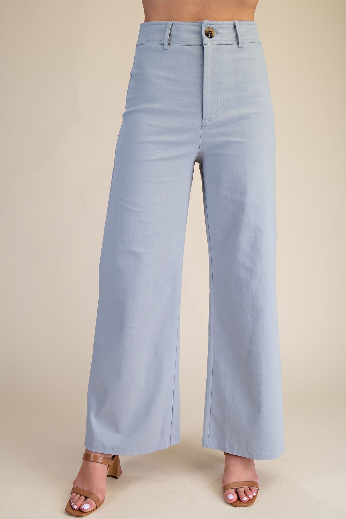Tanya High Waist Straight Pants