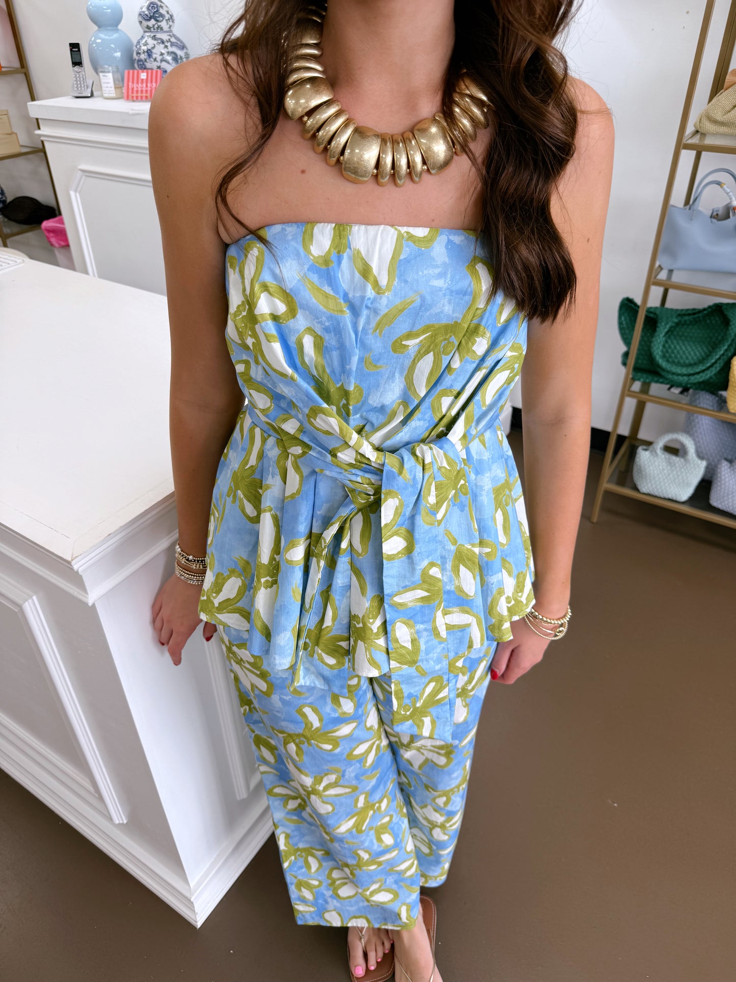 Taryn Floral Matching Pants