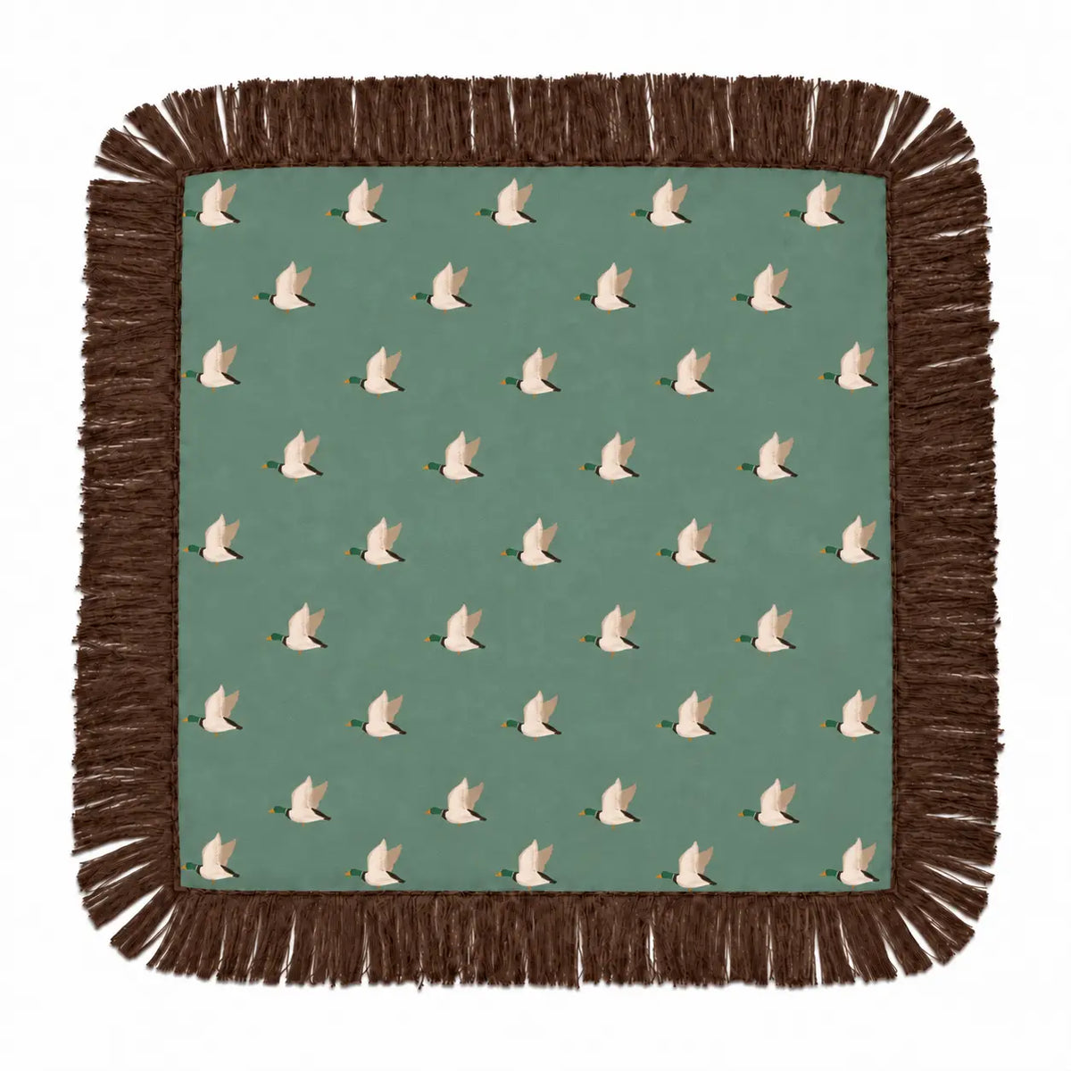 Mallard Flight Fringe Scarf