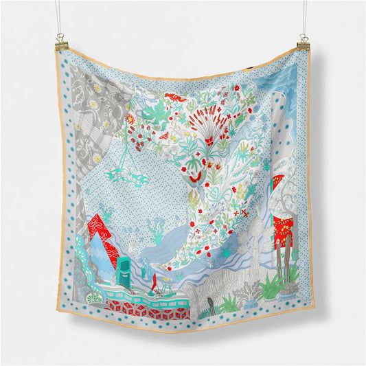 Cleo Silk Scarf