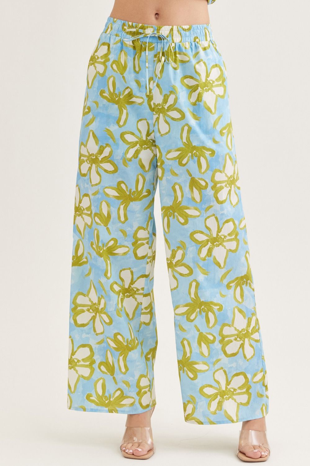 Taryn Floral Matching Pants