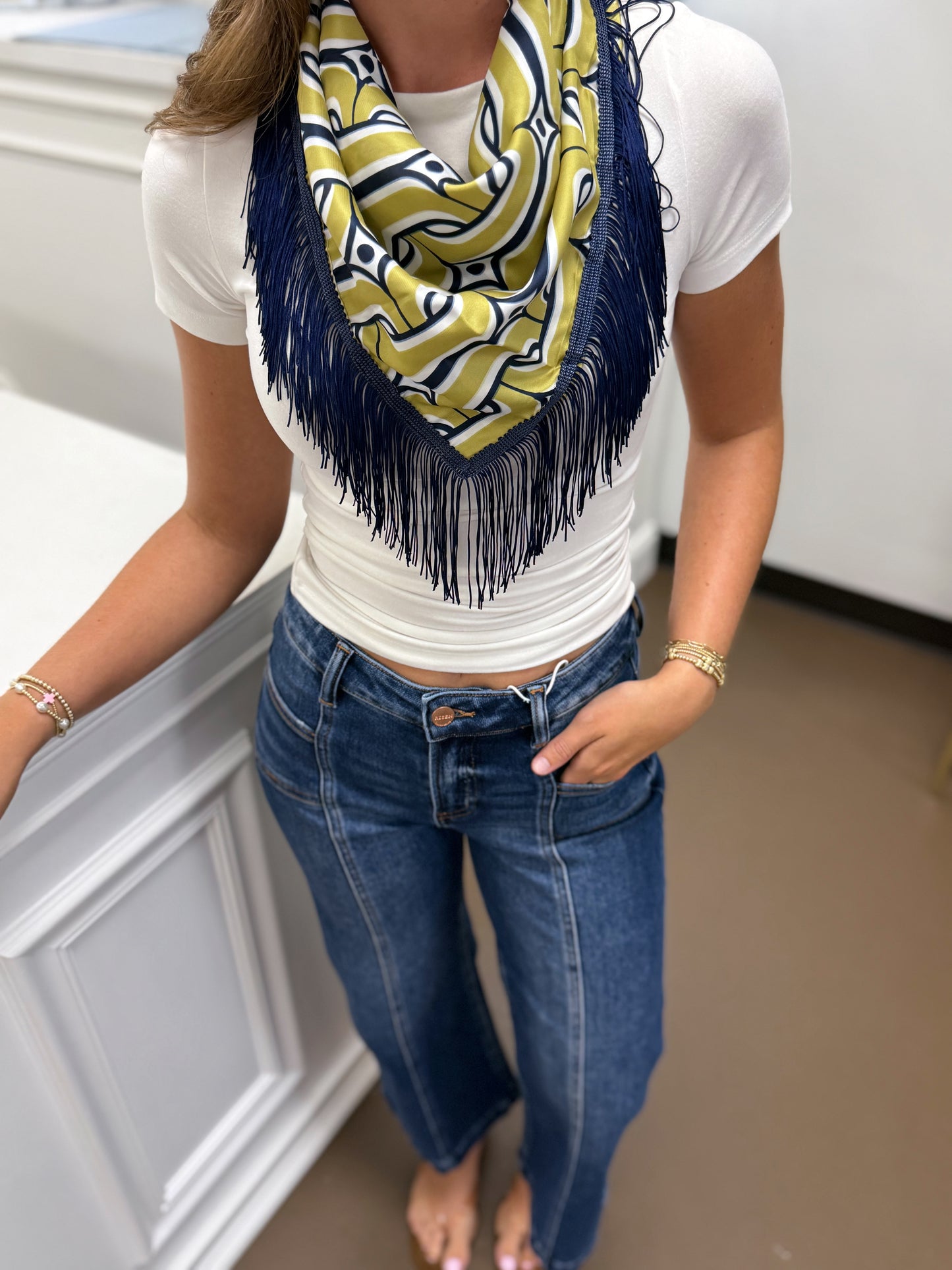 Game Day Fringe Scarf