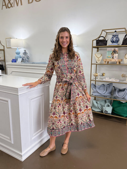 Hearthwood Linen Caroline Maxi Dress