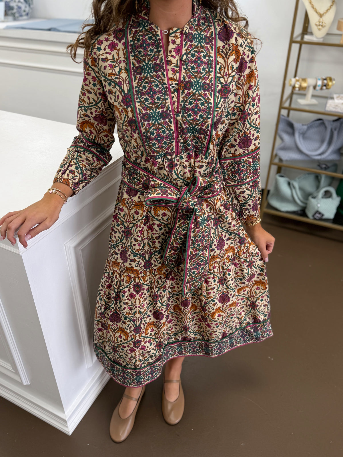 Hearthwood Linen Caroline Maxi Dress