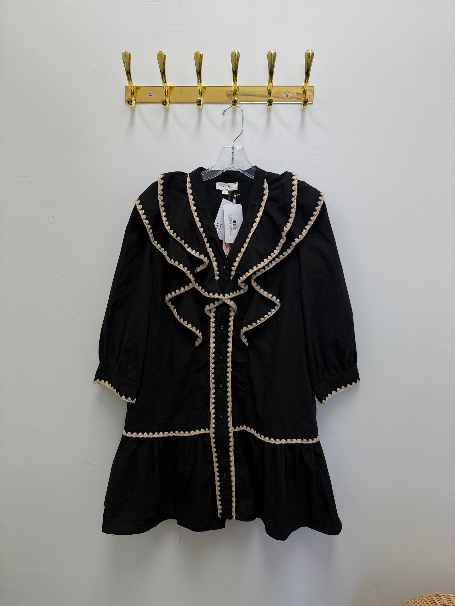 Sara Ruffle Detail Dress