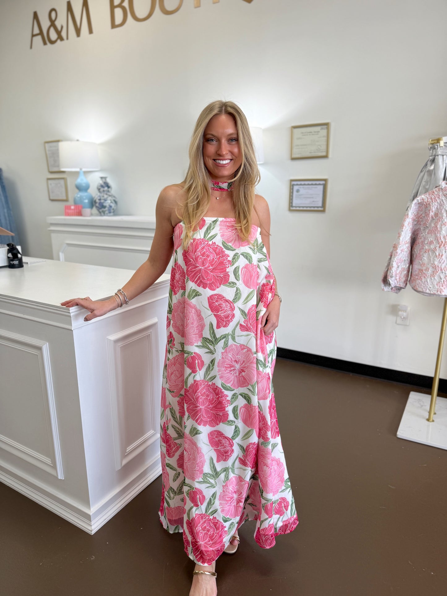 Vera Floral Maxi Dress