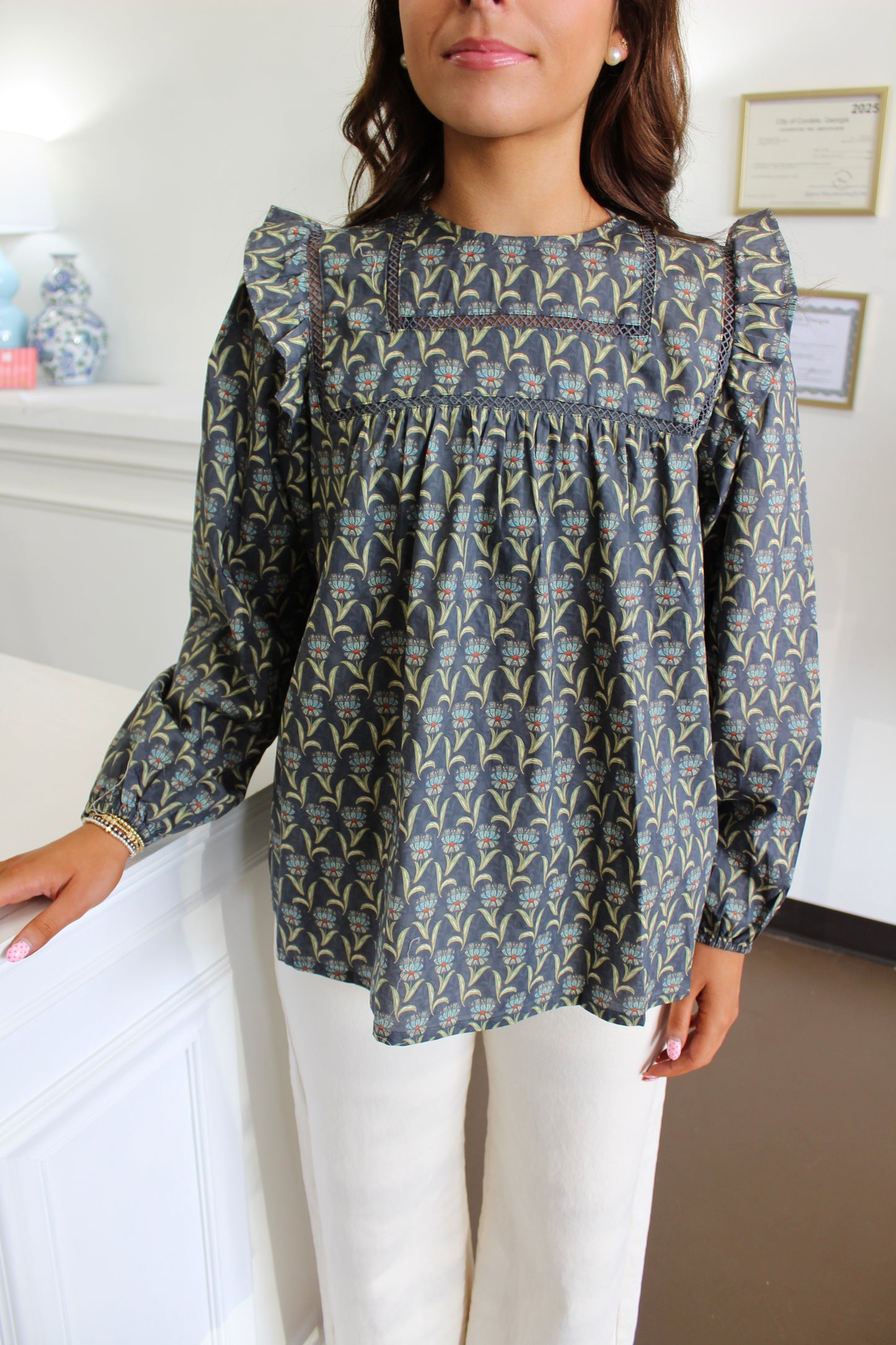 Lacie Round Neck Top