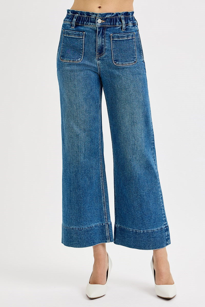 Sid High Rise Crop Jeans