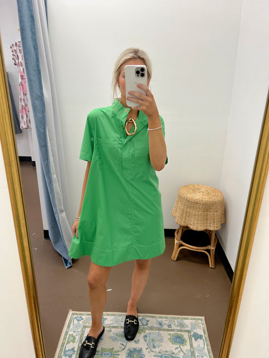 Yasmin Solid Mini Dress