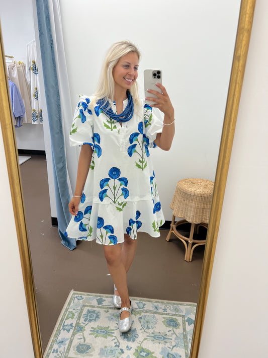 Nova Floral Printed Dress