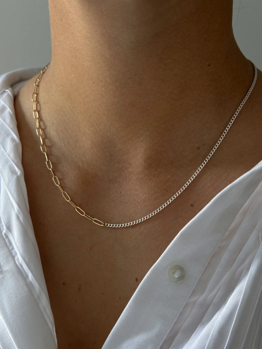 ALV Jewels Two Toned Necklace